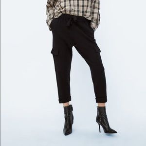 2 per $30 in pants and leggings.  ZARA knit cargo joggers.